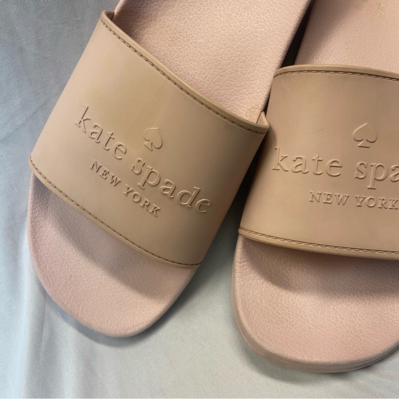 Kate Spade Pink Sunny Slides Size 11 B - Picture 8 of 10